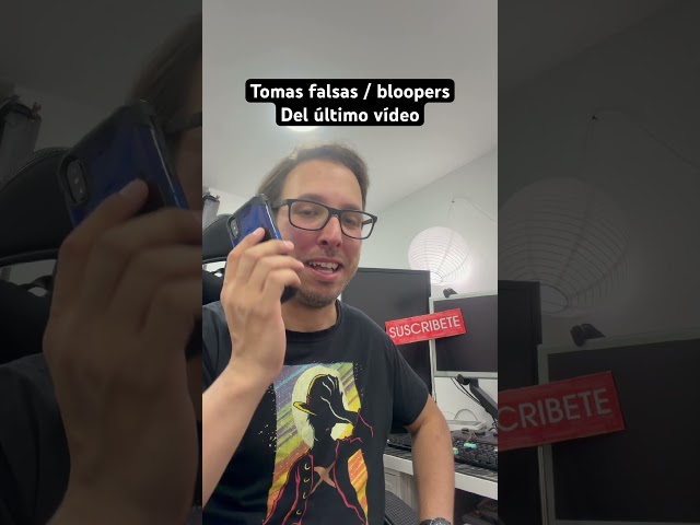 Outtakes / bloopers from the last video