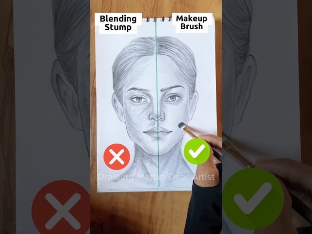 Blending Stump VS Makeup Brush | Who Is Best For Blending?🤔