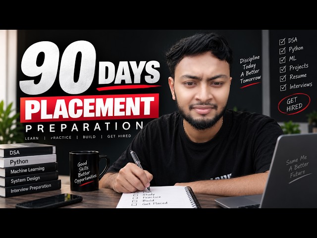 90 Day Placement Challenge | Can I Become an AI Engineer? | Day 1