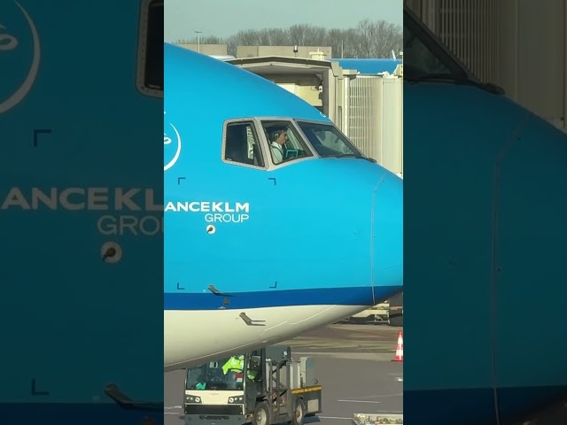 KLM Asia taxi at Schiphol AMS Airport, 2025 #aviation