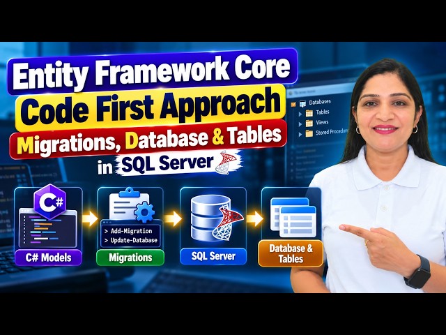 Entity Framework Asp.net Core Code First Approach | Migrations with asp.net core EF