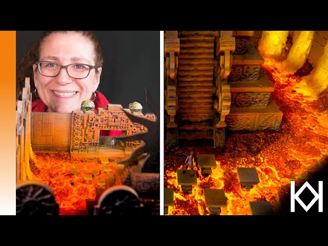 Tomb of Glowing Lava - How to Model Ultra Realistic Lava