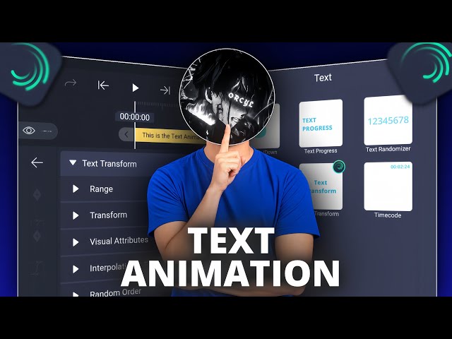 How to make Trending Text Animations in Alight Motion