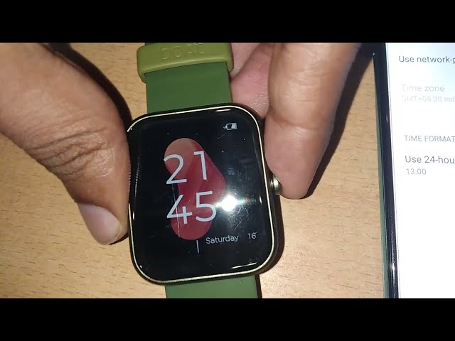 How to change time and date on boat watch
