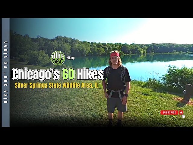 Silver Springs State Wildlife Area, IL - Chicago's 60 Hikes (Hike 360° VR Video)