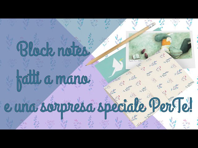 Block notes fai da te