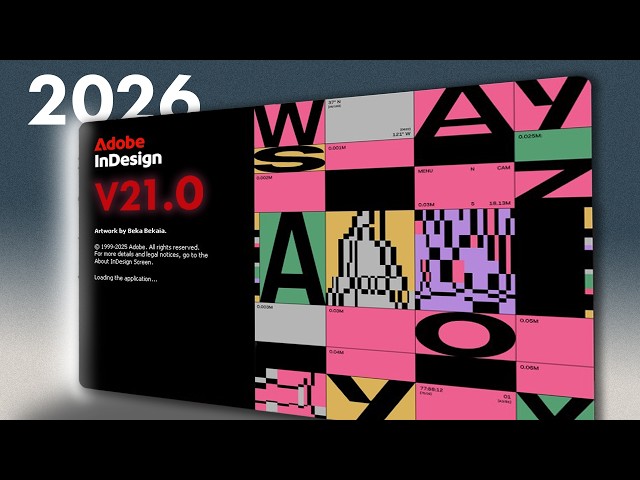 Everything NEW in InDesign 2026!