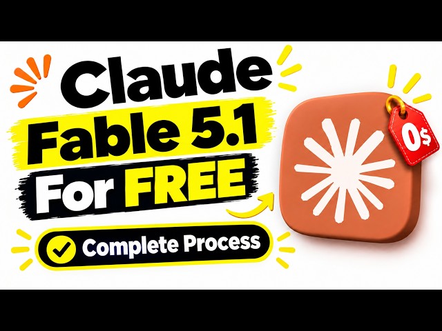Use Claude Fable 5.1 For FREE | Complete Process (No Clickbait) [100% Working]