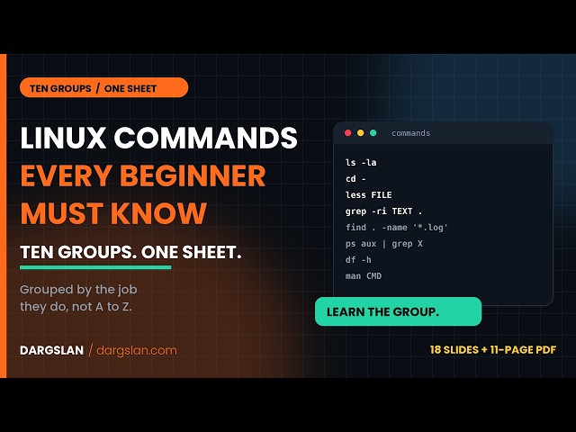 Dargslan Beginner Commands