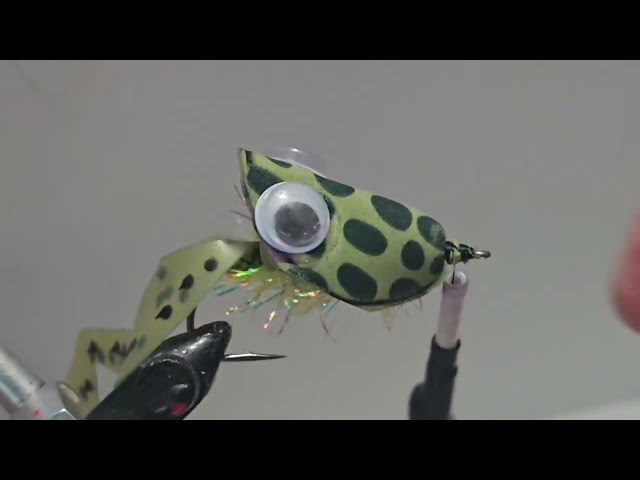 Easy Frog Fly Using Hyper Flex Frog Legs
