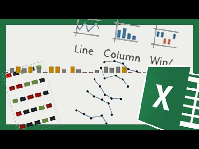 Excel tutorial : How to use Sparkline in Excel