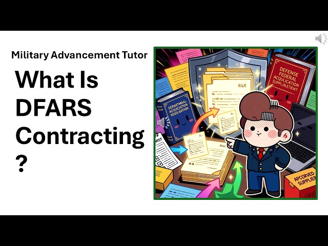 What Is DFARS in Military Contracting?