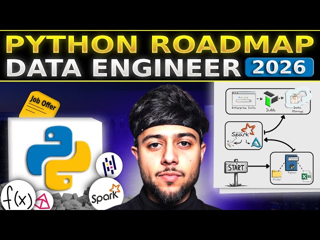 The COMPLETE Python Roadmap For Data Engineer (2026 Step-By-Step Guide)