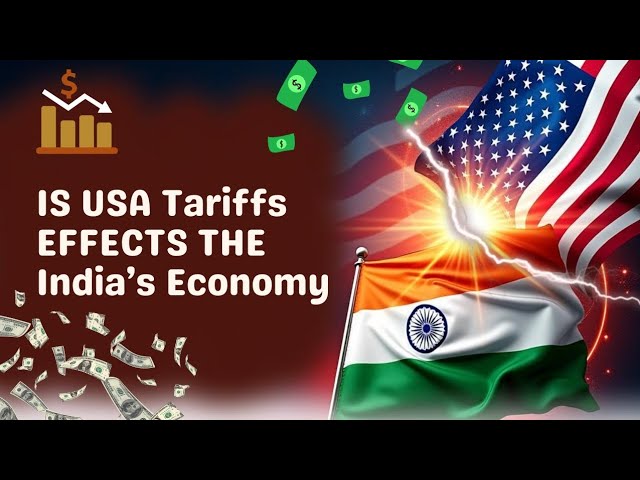 USA Tariffs effects india's economy 🪙🪙💰💶 #tarrifs #usa #india
