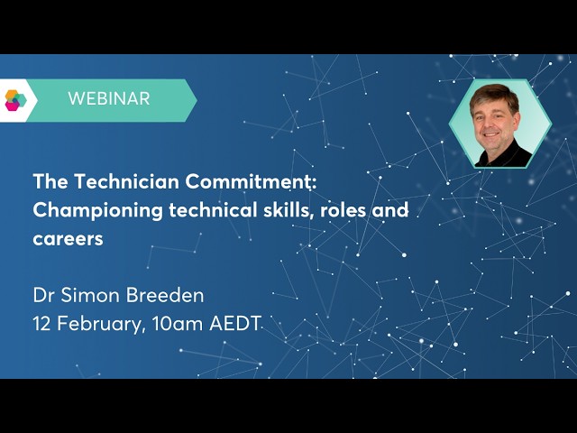 The  Technician Commitment: Championing technical skills and careers