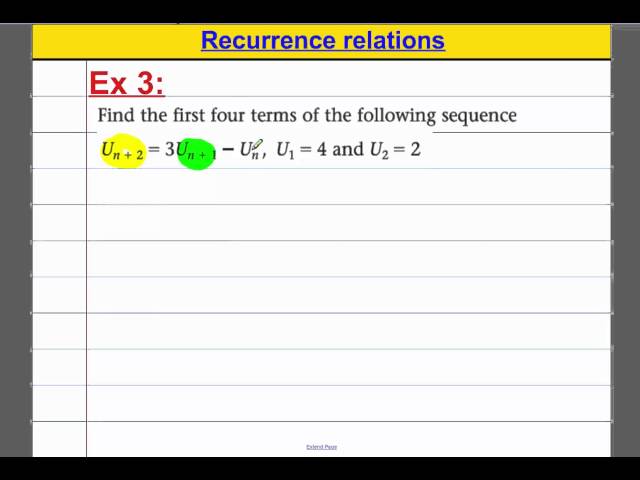 C1 Sequences & Series (3)