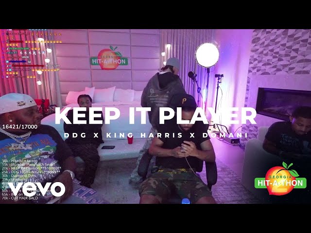 DDG, Domani, King - KEEP IT PLAYER (Official Visualizer)