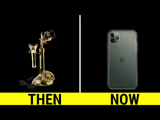 10 Gadgets Then and Now ''evolution''
