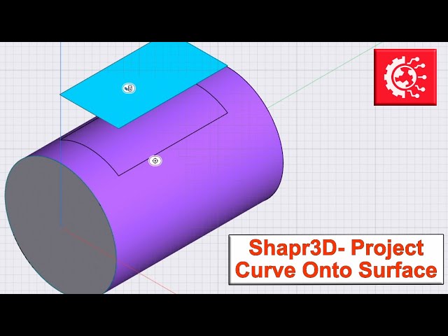 Shapr3D Tutorial: Project a Curve Onto a Surface