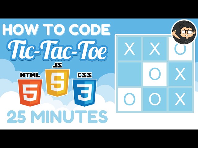 Code Tic Tac Toe Game in HTML CSS and Javascript