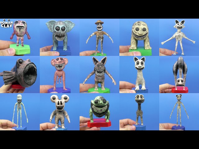 Making All Zoonomaly Monsters | Roman Clay