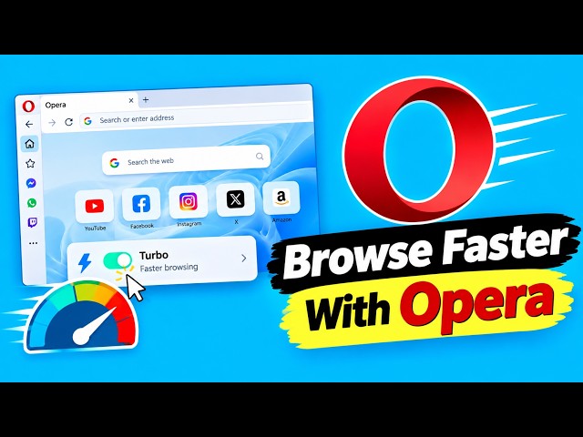 How to Browse Faster With Opera Browser