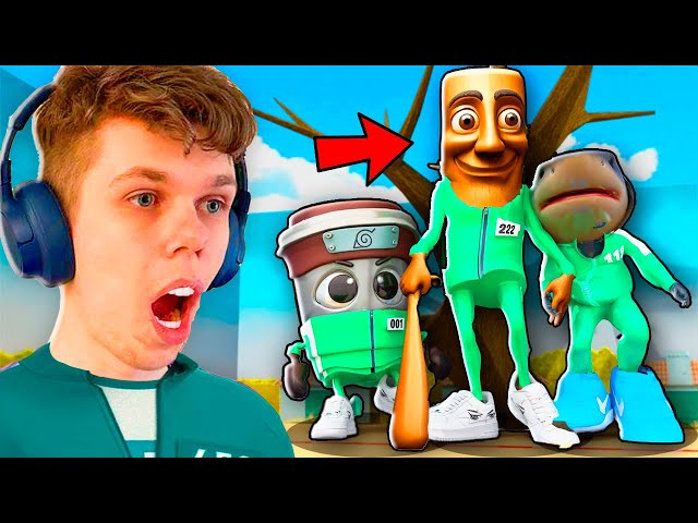 I Became a Brainrot in Roblox Squid Games!