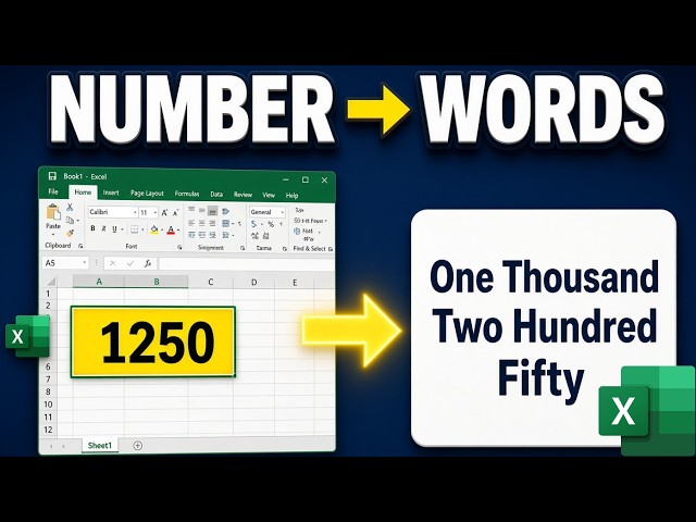 How to Write Numbers in Words in Excel? | Complete Tutorial