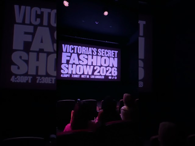 Watch the Victoria’s Secret Fashion Show 2026, LIVE at AMC Theatres