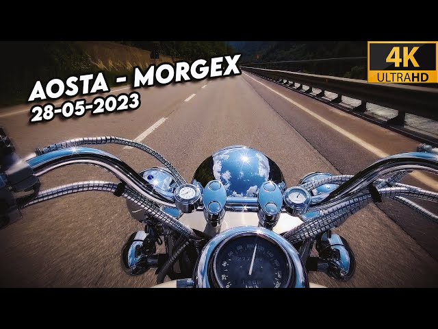 ENJOY THE RIDE #8 - Kawasaki VN800 Classic [ 2160p - 4k - Relax ride - 😎🏍️]