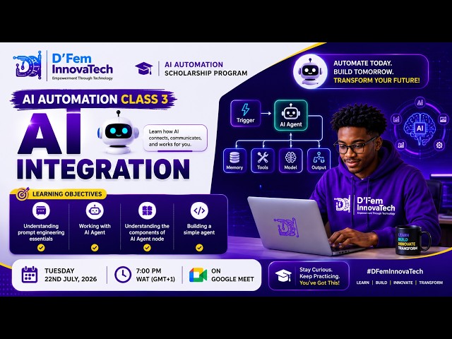 🤖 AI Integration | AI Automation Class 3
