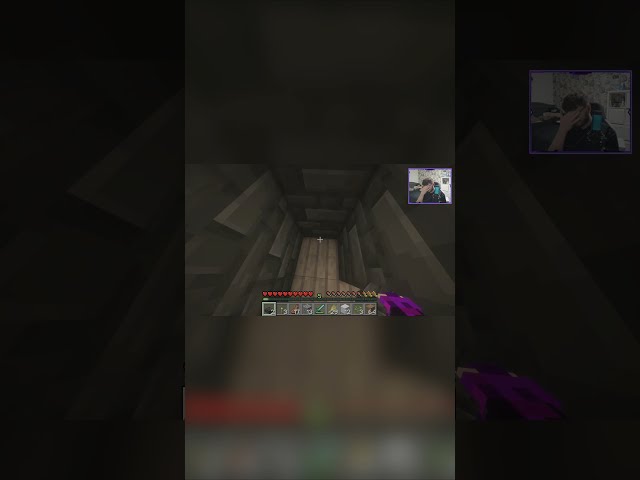 I forgot to put water in the water elevator... #minecraft #helpmemakethismakesense #dreamsmp