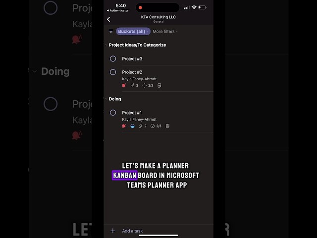 ✅Microsoft Planner Tutorial on Mobile! Let’s make a task! #microsoftplanner #microsoftteams #kanban