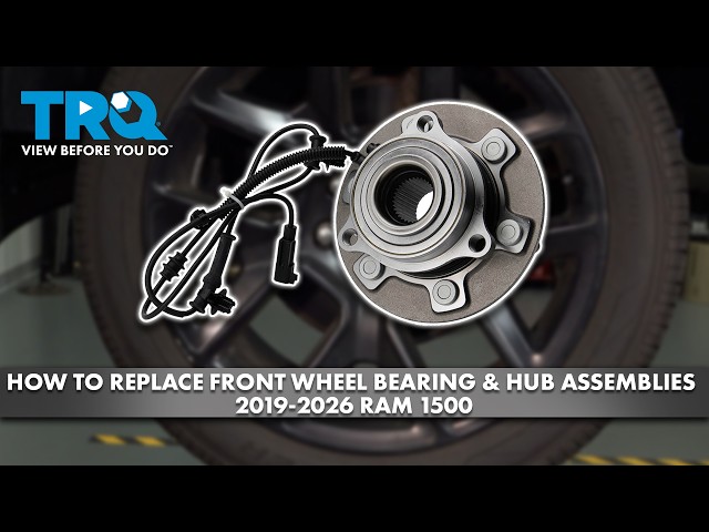 How to Replace Front Wheel Bearing & Hub Assemblies 2019-2026 Ram 1500