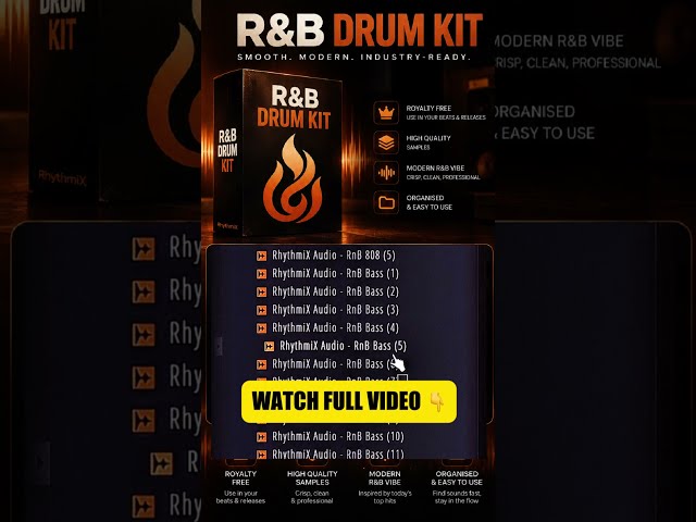 RnB Drum Kit x R&B drum kit Free x  R&B drum kit Free Download