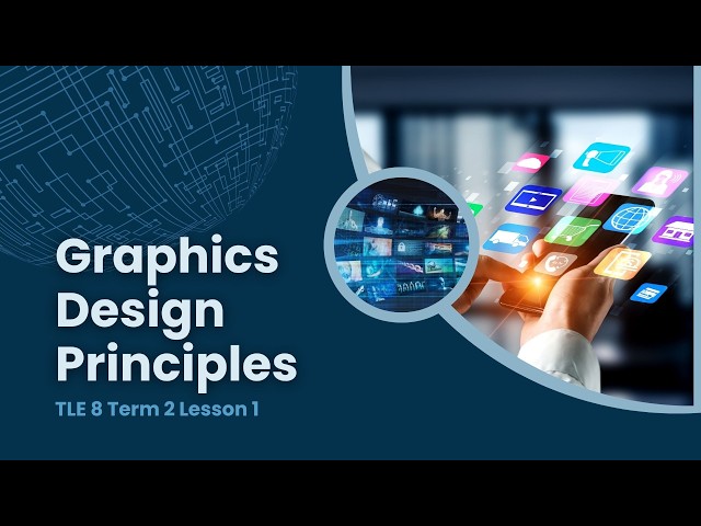 TLE ICT Grade 8 Term 2 Lesson 1 Graphic Design Principles