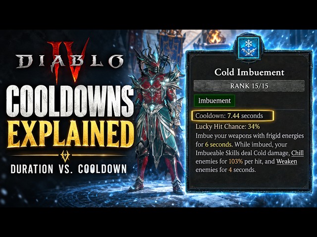 Diablo 4 Cooldowns Explained: Duration vs. Cooldown