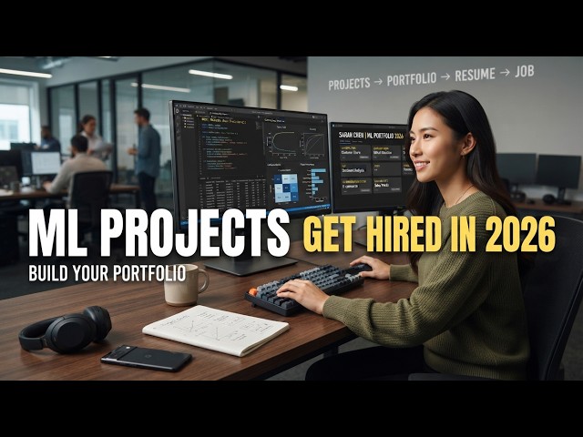 Machine Learning Projects 2026 | Build a Portfolio That Gets You Hired