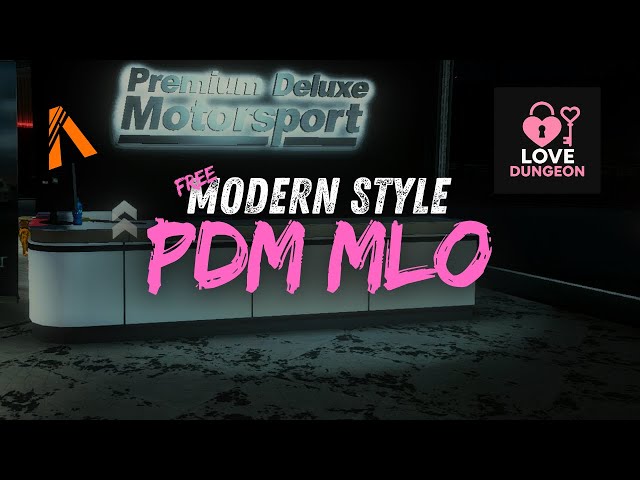 [FREE] PDM Dealership MLO for FiveM! Showcase | High Quality & Easy Install