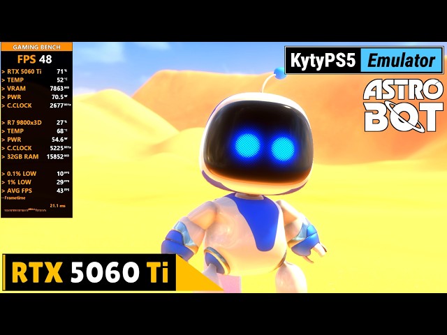 Astro Bot PC Gameplay | KytyPS5 | RTX 5060 Ti 16GB + 9800x3D