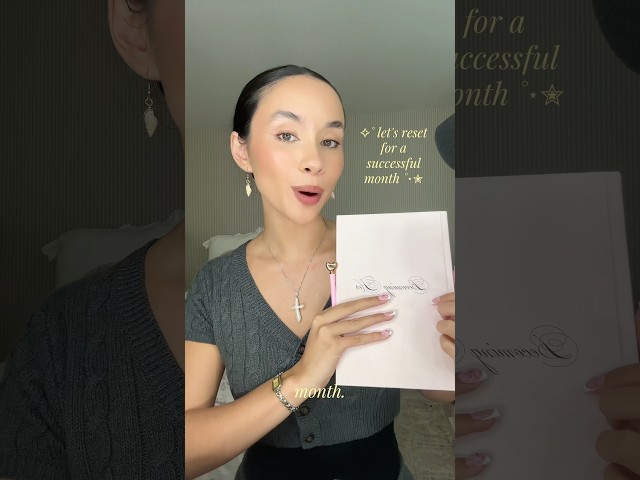 WHO'S LOCKING IN WITH ME?!🪽 Becoming Her planner on amazon #lockin #reset #glowup #selfimprovement