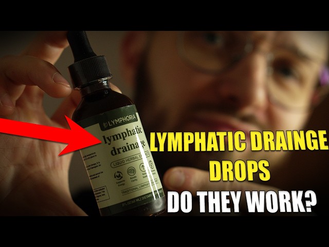 Lymphoria Lymphatic Drainage Drops Honest Review - Is It Worth It? Do They Increase Lymph Flow?
