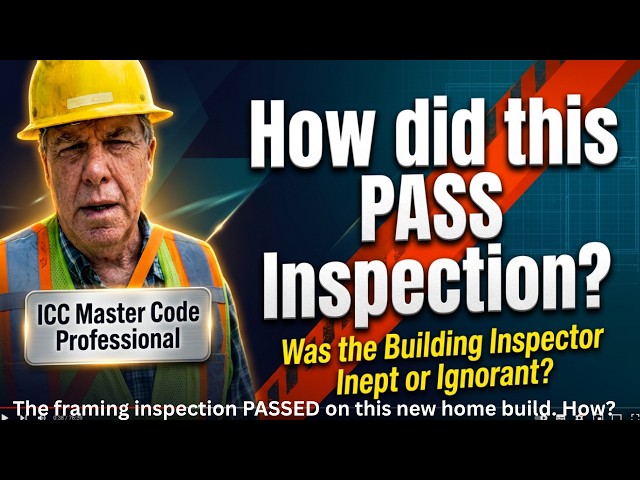 This, PASSED inspection ! Really!  Brutally honest commentary.  SUBSCRIBE!
