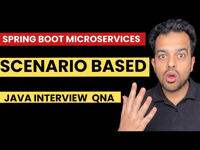 23 Scenario-Based Spring Microservices Questions for Java Interviews