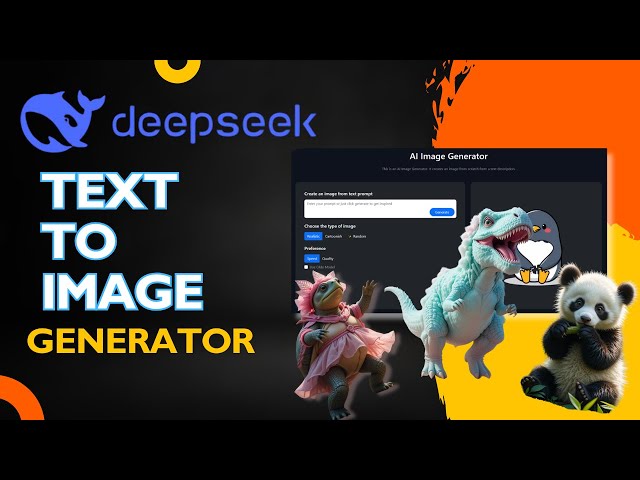 How to create AI Image Generator with DeepSeek - No Code Required!
