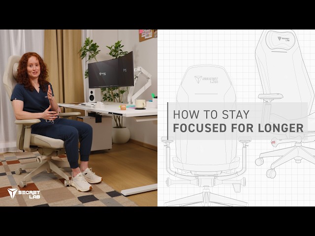 How to stay focused for longer | Secretlab ATLAS™
