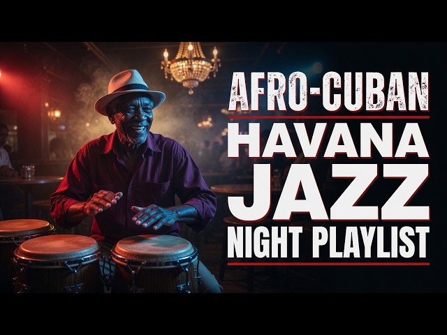 Afro-Cuban Jazz Night | Warm Sax & Tropical Percussion