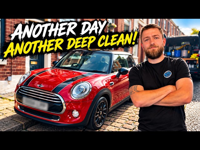 Deep cleaning a Mini Cooper!