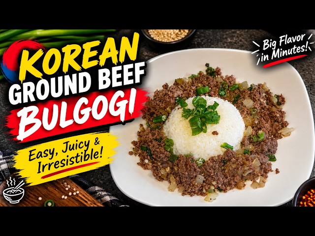 Korean Ground Beef Bulgogi – Easy, Juicy & Irresistible!