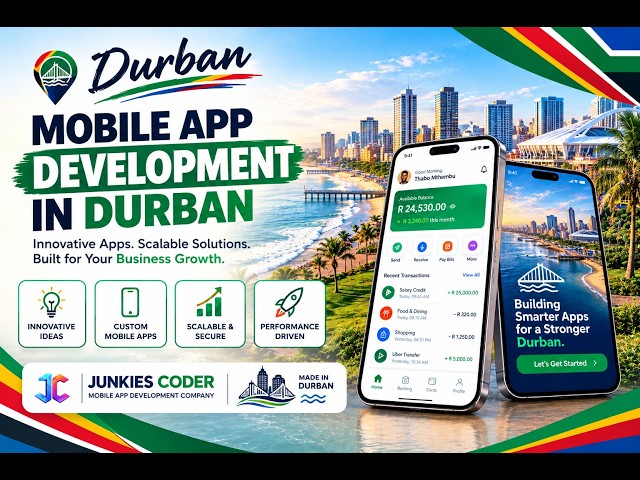 Mobile App Development Company in Durban | iOS, Android & Cross-Platform Solutions